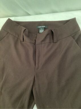 Karen Kane Dark Chocolate Brown Wide Leg Trousers Size 6